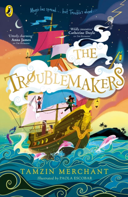 Cover for Tamzin Merchant · The Troublemakers - The Hatmakers (Paperback Book) (2025)