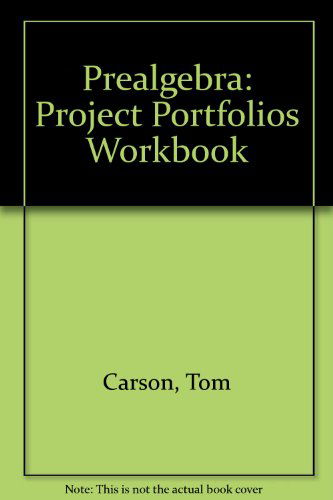 Cover for Tom Carson · Project Portfolios Workbook (Paperback Book) [2nd edition] (2005)