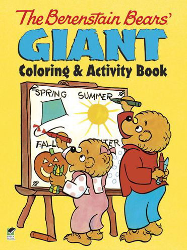Cover for Jan Berenstain · The Berenstain Bears Giant Coloring and Activity Book (Paperback Bog) (2013)