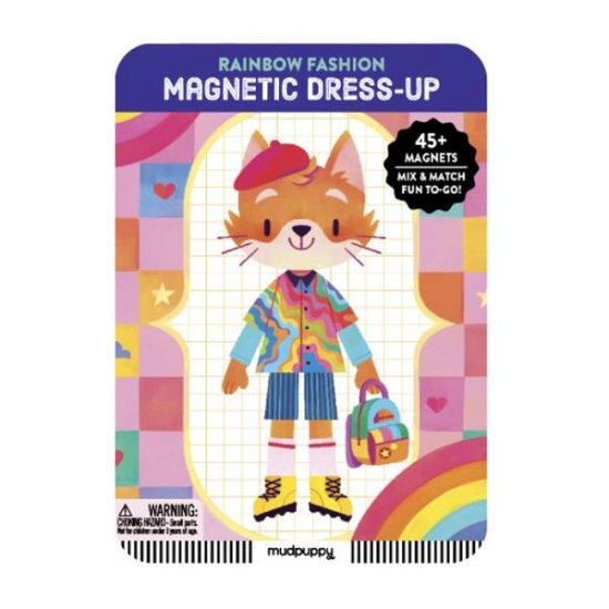 Cover for Mudpuppy · Rainbow Fashion Magnetic Dress-Up (Legetøj) (2024)