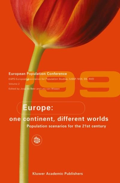 Cover for De Beer · Europe: One Continent, Different Worlds: Population Scenarios for the 21st Century - European Studies of Population (Paperback Bog) (1999)