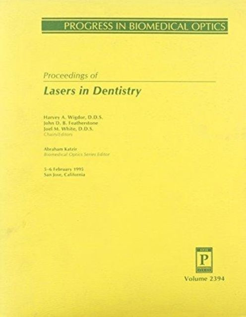 Cover for Featherstone · Lasers In Dentistry (Paperback Book) (2006)