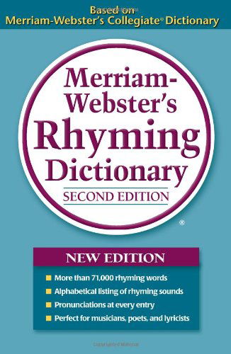 Cover for Merriam-webster · Merriam-webster's Rhyming Dictionary (Paperback Book) (2007)