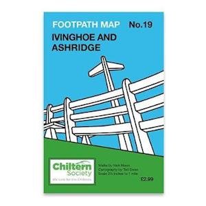 Cover for Nick Moon · Footpath Map No. 19 Ivinghoe and Ashridge: Ninth Edition - In Colour - Chiltern Society Footpath Map (Paperback Book) [9 Revised edition] (2019)