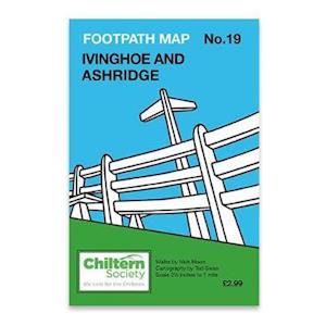 Cover for Nick Moon · Footpath Map No. 19 Ivinghoe and Ashridge: Ninth Edition - In Colour - Chiltern Society Footpath Map (Taschenbuch) [9 Revised edition] (2019)