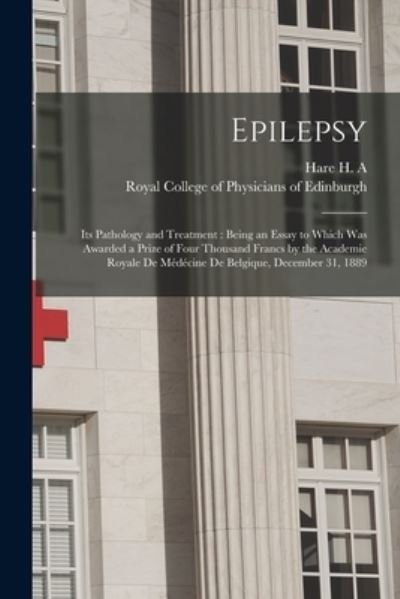 Cover for 1862-1931 Hare H a (Hobart Amory) · Epilepsy (Paperback Book) (2021)