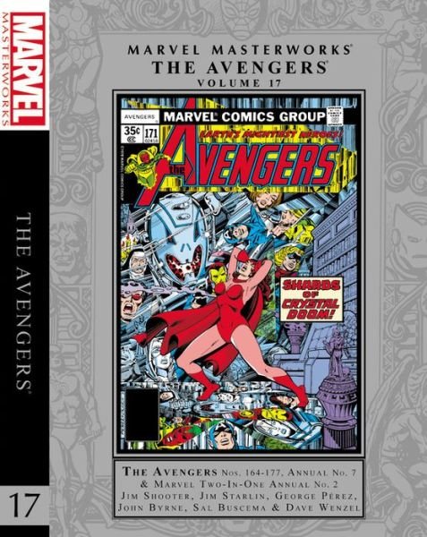 Cover for Jim Shooter · Marvel Masterworks: The Avengers Vol. 17 (Hardcover Book) (2017)