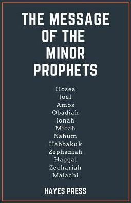 Cover for Hayes Press · The Message of the Minor Prophets (Paperback Book) (2018)