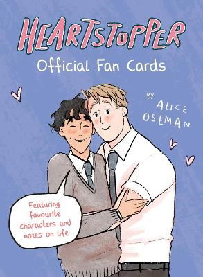 Cover for Alice Oseman · Heartstopper Official Fan Cards: Featuring characters from the graphic novels and Netflix show! (Flashcards) (2024)