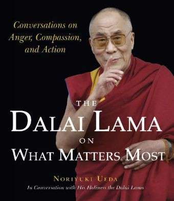 Cover for The Dalai Lama on What Matters Most (Book) (2013)