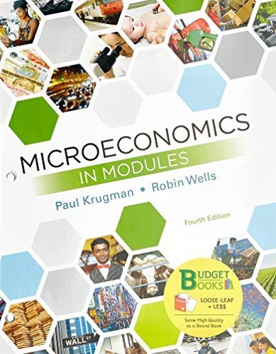 Cover for Paul Krugman · Loose-leaf Version for Microeconomics in Modules (Loose-leaf) (2018)