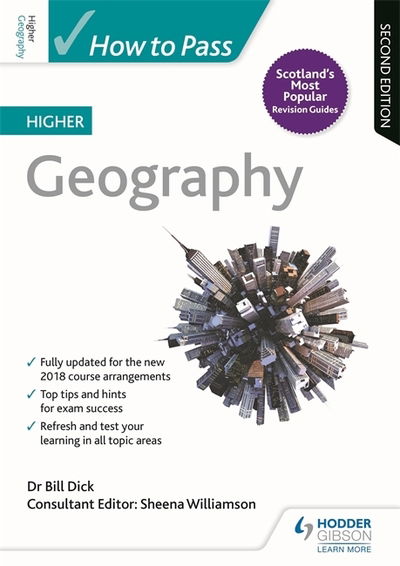 Cover for Sheena Williamson · How to Pass Higher Geography, Second Edition - How To Pass - Higher Level (Paperback Bog) (2019)