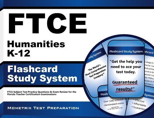 Cover for Ftce Exam Secrets Test Prep Team · Ftce Humanities K-12 Flashcard Study System: Ftce Test Practice Questions &amp; Exam Review for the Florida Teacher Certification Examinations (Cards) (Paperback Book) [Flc Crds edition] (2023)