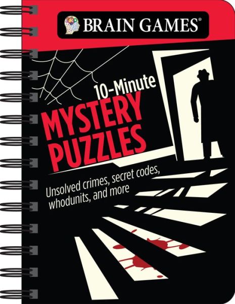 Cover for Publications International Ltd · Brain Games - To Go - 10-Minute Mystery Puzzles (Spiralbok) (2022)