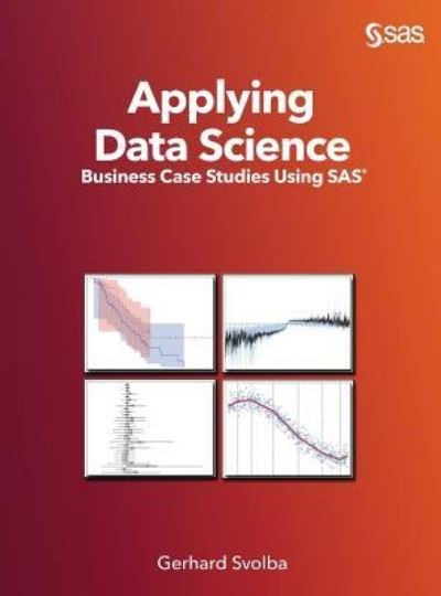 Cover for Gerhard Svolba · Applying Data Science (Hardcover Book) (2019)
