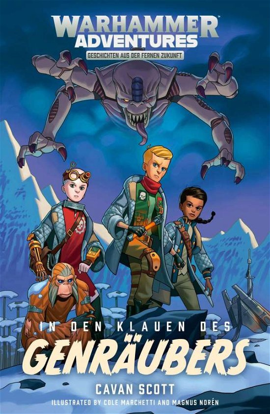 Cover for Cavan Scott · Gespaltene Galaxis 02 - In den Klauen des Genräubers (Taschenbuch) (2019)