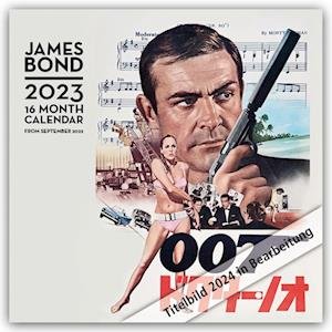Cover for Pyramid · James Bond Calendar (Paperback Book) (2023)