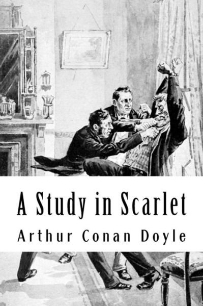 Cover for Arthur Conan Doyle · A Study in Scarlet (Paperback Bog) (2018)