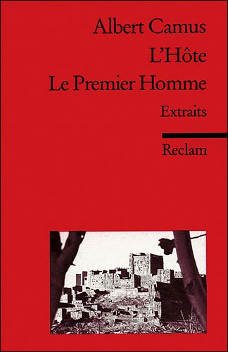 Reclam UB 09041 Camus.L'Hote.Prem.Homme - Albert Camus - Bøger -  - 9783150090411 - 