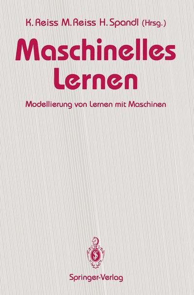 Cover for Kristina Reiss · Maschinelles Lernen (Paperback Book) (1992)