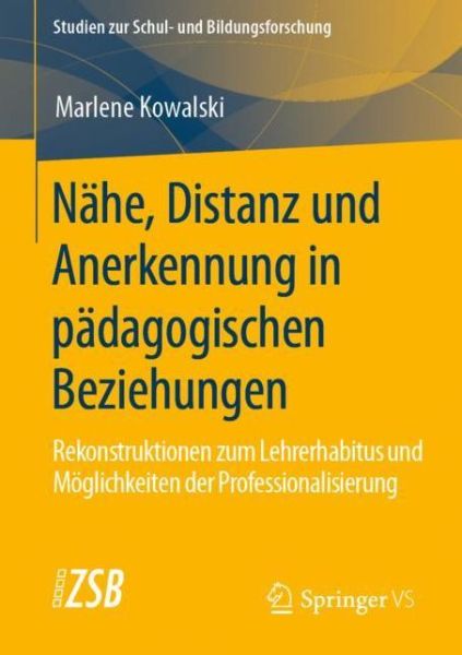 Cover for Kowalski · Nähe, Distanz und Anerkennung (Book) (2020)