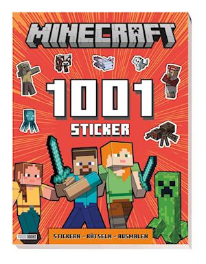 Cover for Panini · Minecraft: 1001 Sticker: Stickern – Rätseln – Ausmalen (Book) (2024)