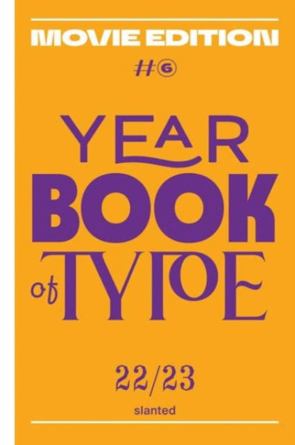 Cover for Yearbook of Type #6 2022/23 – Movie Edition (Hardcover Book) (2022)