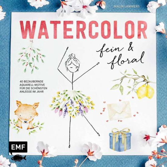 Cover for Lammers · Watercolor fein und floral (Book)