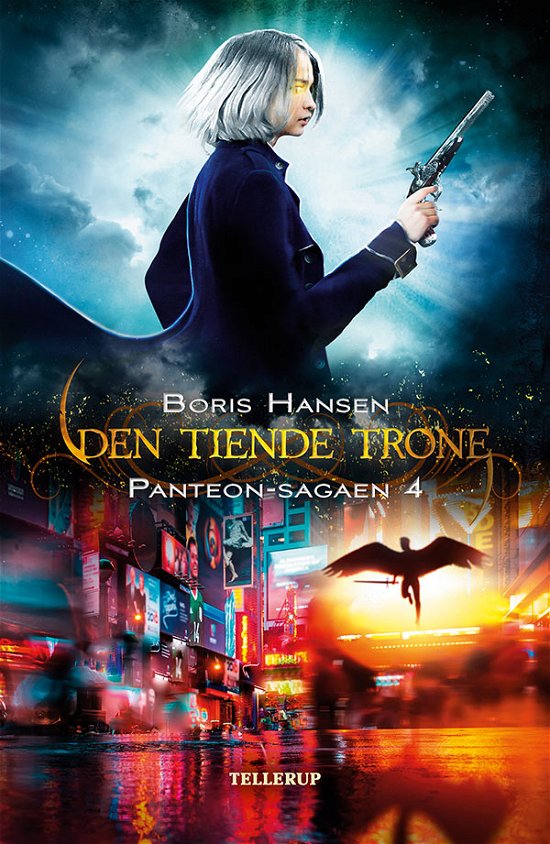 Cover for Boris Hansen · Panteon-sagaen, 4: Panteon-sagaen #4: Den Tiende Trone (Gebundenes Buch) [1. Ausgabe] (2018)