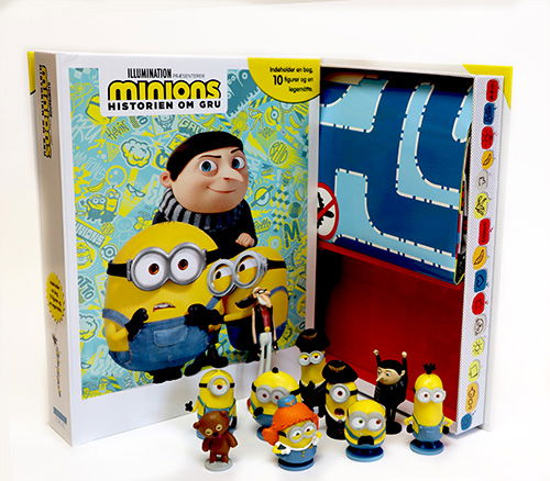 Minions: Minions 2 - Legebog - med 10 figurer og legemåtte (Busy Book) -  - Marchandise - Karrusel Forlag - 9788771317411 - 8 juin 2021