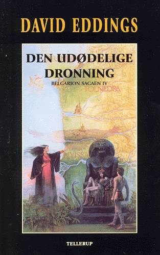 Cover for David Eddings · Den udødelige dronning (Sewn Spine Book) [1st edition] (2003)