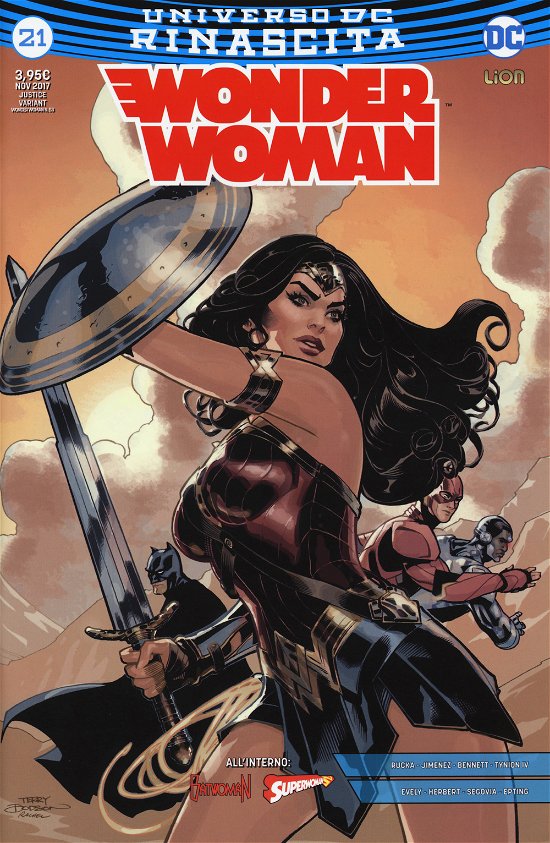 Cover for Wonder Woman · Rinascita #21 (Variant Movie) (Buch)