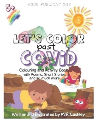 Cover for M K Lashley · Let's Color Past Covid (Paperback Bog) (2021)