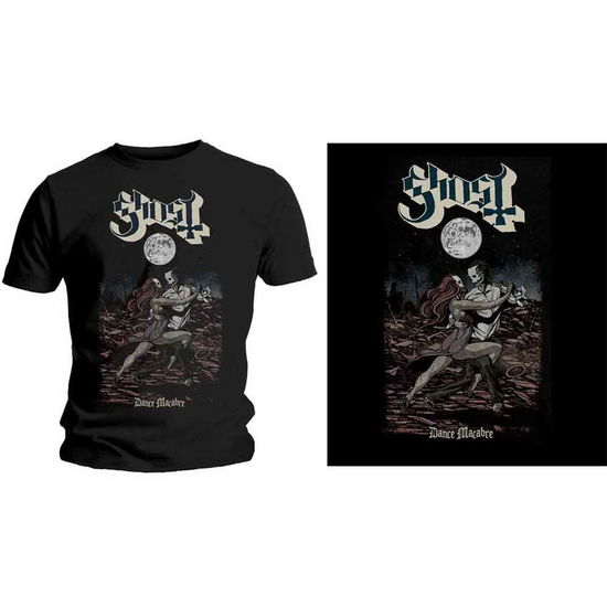 Cover for Ghost · Ghost Unisex T-Shirt: Dance Macabre (T-shirt)