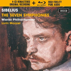 Cover for Lorin Maazel · SIBELIUS SYMPH (BR AUD+4CD by MAAZEL,LORIN (Blu-ray) [Remastered edition] [Box set] (2015)