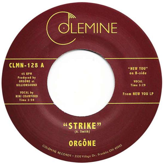 Cover for Orgone · Strike / New You (LP) (2021)