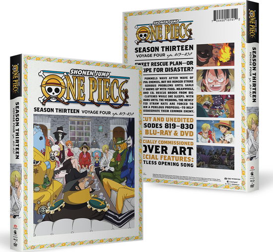 One Piece - Season 13 Voyage 4 - BD Combo - Movies - ANIME - 0704400107412 - January 9, 2024