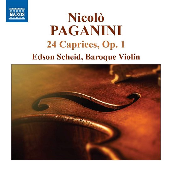 Cover for Paganini / Scheid · Paganini: 24 Caprices, Op. 1 (CD) (2016)