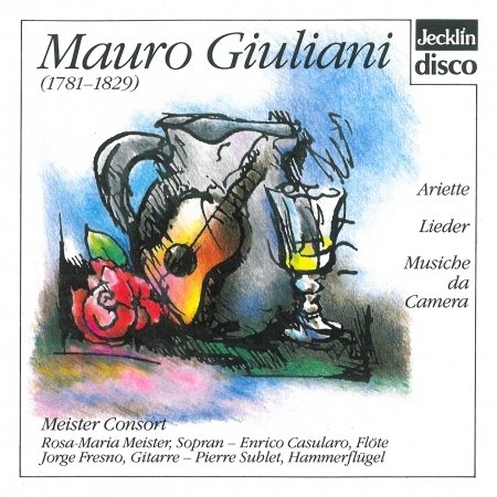 Cover for M. Giuliani · Arien-lieder-kammermusik (CD) (2017)
