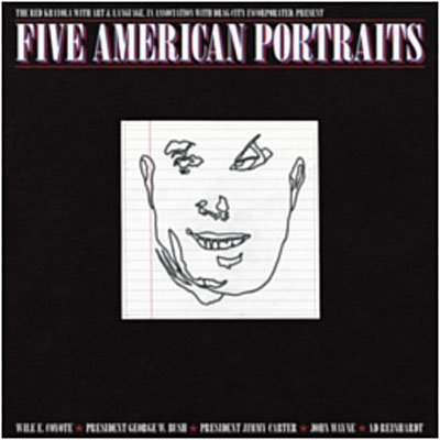 Cover for Red Krayola · Red Krayola-five American Portraits (CD) (2010)