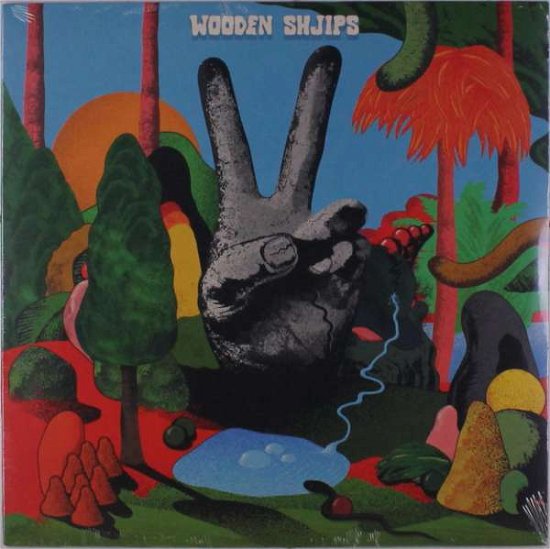Cover for Wooden Shjips · V. (Clear W/red) (LP) [Coloured, Limited edition] (2018)