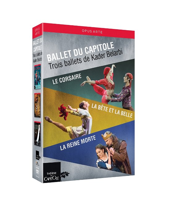 Cover for Ballet Du Capitole · Trois Ballets De Kader Belarbi (DVD) (2017)