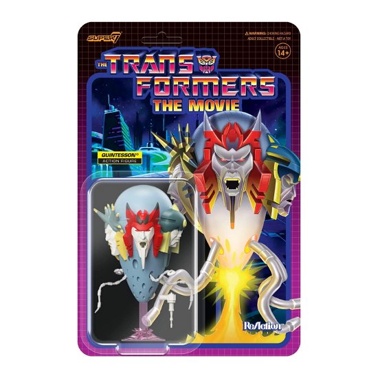 Transformers Reaction Figures Wave 6 - Quintesson (G1) - Transformers - Merchandise - SUPER 7 - 0840049819412 - January 17, 2023