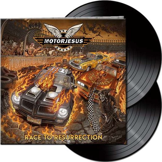 Cover for Motorjesus · Race to Resurrection (LP) [Limited edition] (2018)