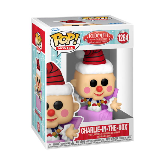 Rudolph- Charlie in the Box - Funko Pop! Movies: - Merchandise - FUNKO UK LTD - 0889698643412 - 24. januar 2024