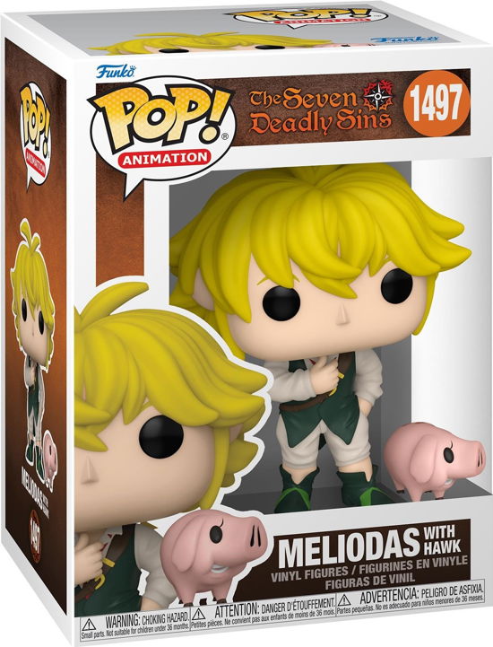 Cover for Pop &amp; Buddy Anime Seven Deadly Sins · Pop &amp; Buddy Seven Deadly Sins Meliodas with Hawk (Funko POP!) (2024)