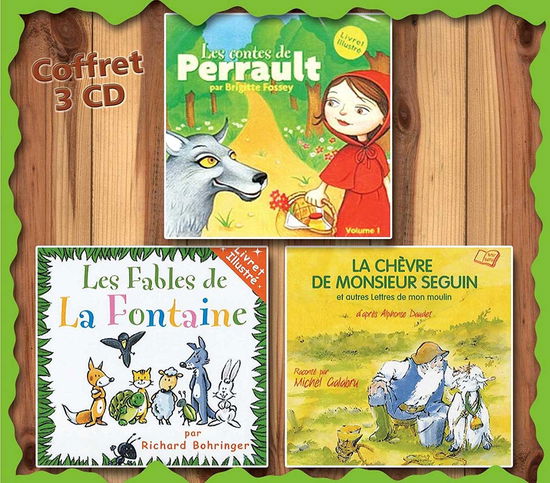 Fabuleux Contes Divers - 3 Comtes + Livrets - Música - UHE - 3760026441412 - 15 de agosto de 2018