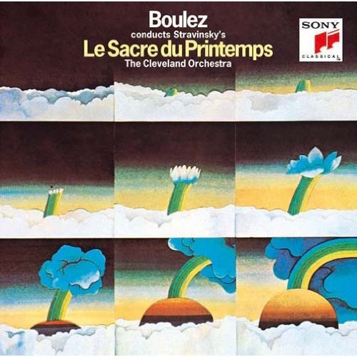 Cover for Pierre Boulez · Stravinsky: Le Sacre Du Printemps. Petrouchka (CD) (2012)