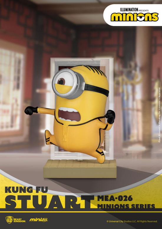 Minions Kung Fu Stuart Mini Egg Attack Figure - Minions - Merchandise - BEAST KINGDOM - 4711061155412 - 