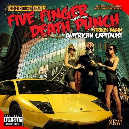 Cover for Five Finger Death Punch · American Capitalist (CD) [Bonus Tracks edition] (2021)